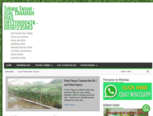 Tablet Screenshot of berkah-taman.com